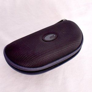 Costa Del Mar Sunglasses Zippered Black Clamshell Case Sunglass Glasses